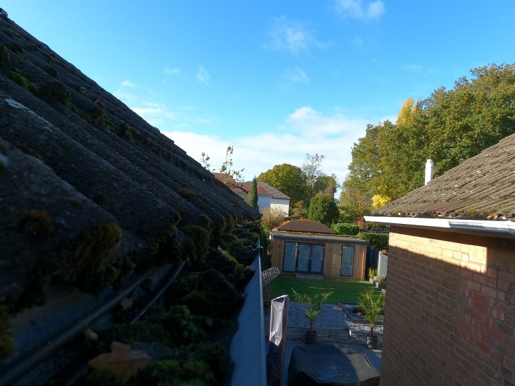 Before — Toton roof edge